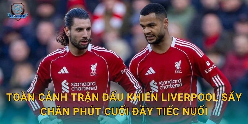 Liverpool sẩy chân phút cuối – Cú hụt đau lòng và nhận định nóng từ Kèo nhà cái 2 Toàn cảnh trận đấu khiến Liverpool sẩy chân phút cuối đầy tiếc nuối